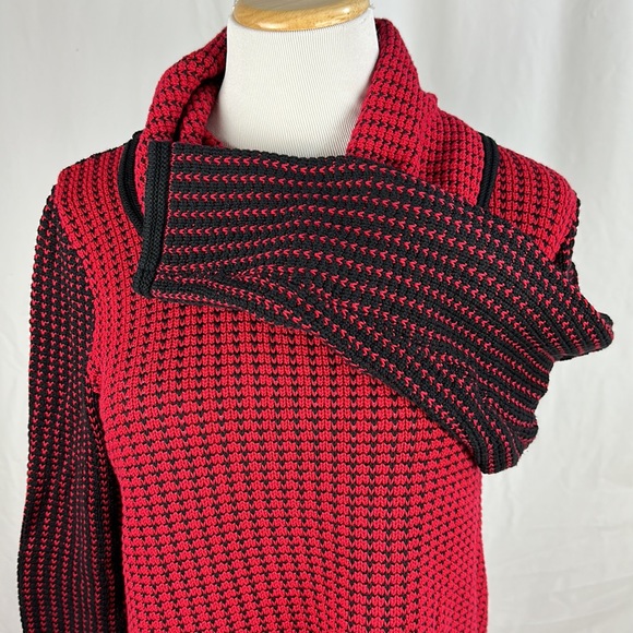 Calvin Klein Cowl Neck Long Sleeve Tunic Sweater - Picture 3 of 6